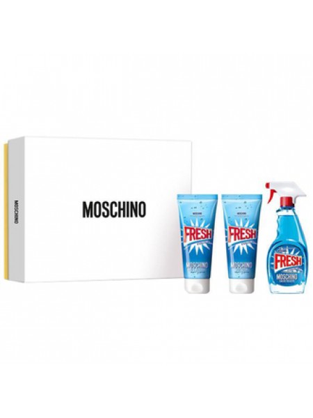 Moschino Fresh Couture Подарочный набор (туалетная вода 50 мл + лосьон для тела 50 мл + гель для душа 50 мл)