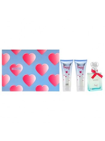 Moschino Funny Подарочный набор (туалетная вода 50 мл + гель для тела 100 мл + гель для душа 100 мл)