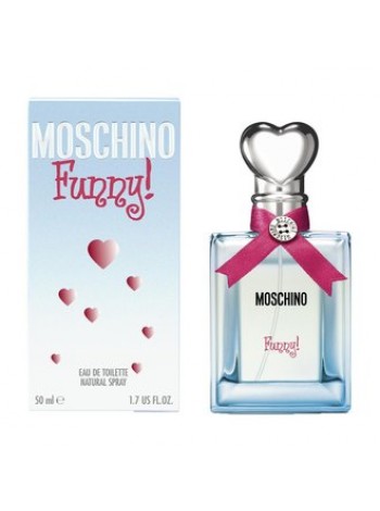 Moschino Funny Подарочный набор (туалетная вода 50 мл + лосьон для тела 50 мл + гель для душа 50 мл)