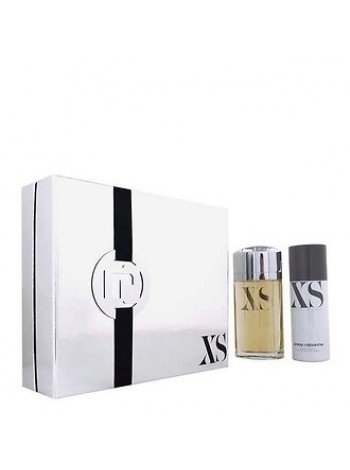 Paco Rabanne XS Pour Homme подарочный набор (туалетная вода 100 мл + дезодорант-спрей 150 мл)
