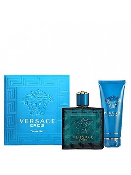 Versace Eros подарочный набор (туалетная вода 100 мл + гель для душа 100 мл)