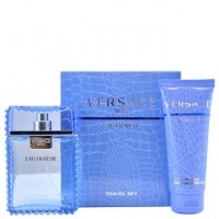 Versace Man Eau Fraiche Подарочный набор (туалетная вода 100 мл + гель для душа 150 мл)