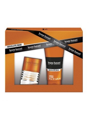 Bruno Banani Absolute Man подарочный набор (туалетная вода 30 мл + гель для душа 50 мл)
