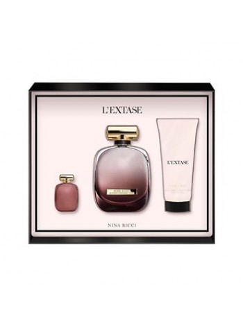 Nina Ricci L'Extase Подарочный набор (парфюмированная вода 80 мл + лосьон для тела 75 мл + миниатюра 5 мл)