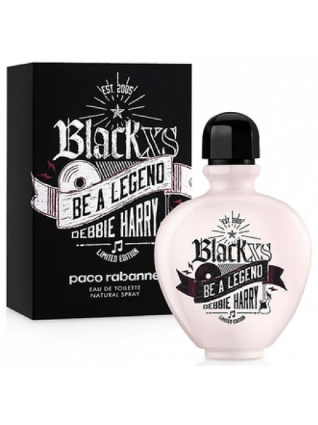 Paco Rabanne Black XS Be a Legend Debbie Harry туалетная вода 50 мл