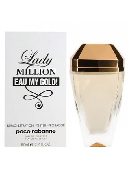 Paco Rabanne Lady Million Eau My Gold! тестер (туалетная вода) 80 мл