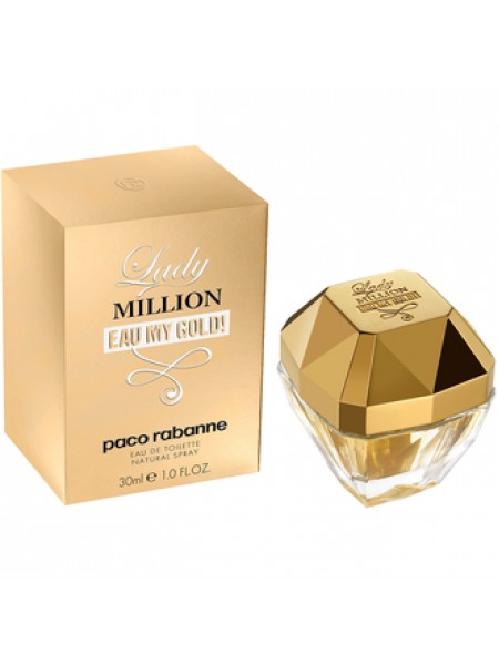 Paco Rabanne Lady Million Eau My Gold! туалетная вода 30 мл