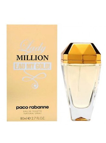 Paco Rabanne Lady Million Eau My Gold! туалетная вода 80 мл