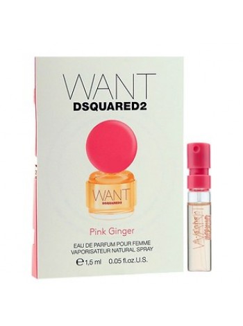 Dsquared2 Want Pink Ginger пробник 1.5 мл