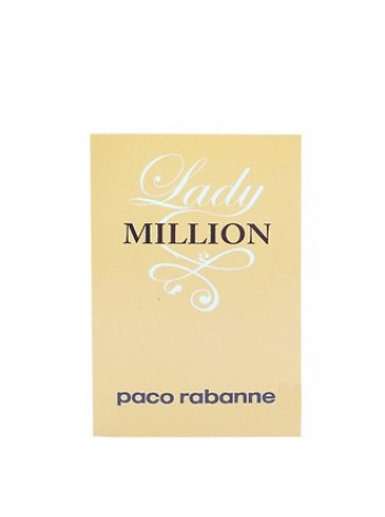 Paco Rabanne Lady Million Eau de Toilette пробник 1.2 мл