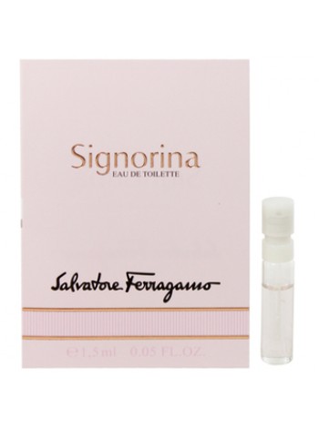 Salvatore Ferragamo Signorina Eau de Toilette пробник 1.5 мл