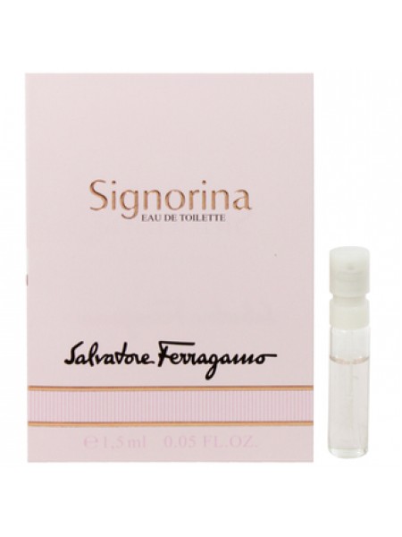 Salvatore Ferragamo Signorina Eau de Toilette пробник 1.5 мл