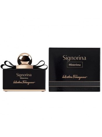 Salvatore Ferragamo Signorina Misteriosa Подарочный набор (парфюмированная вода 100 мл + лосьон для тела 50 мл + косметичка)