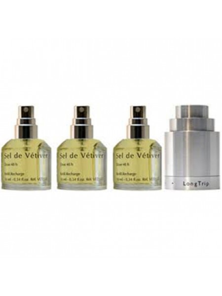 The Different Company Sel de Vetiver тестер (Подарочный набор Travel Set with aluminium rechadge) 3х10 мл
