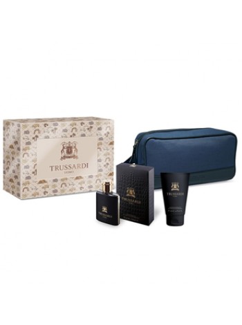 Trussardi Uomo Trussardi 2011 Подарочный набор (туалетная вода 100 мл + гель для душа 100 мл + сумка)