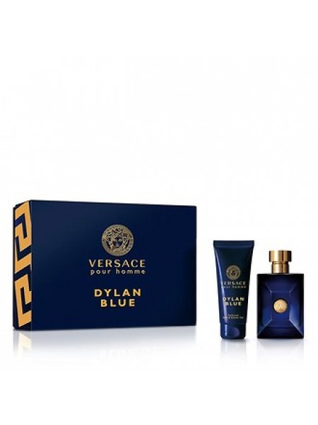 Versace Pour Homme Dylan Blue Подарочный набор (туалетная вода 100 мл + гель для душа 100 мл)