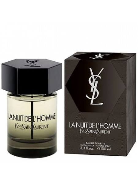 Y.S.Laurent La Nuit de L'Homme Подарочный набор (туалетная вода 60 мл + гель для душа 50 мл)