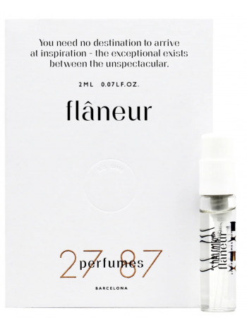 27 87 Perfumes Flaneur пробник 2 мл
