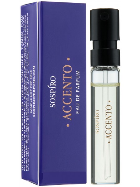 Sospiro Perfumes Accento пробник 2 мл
