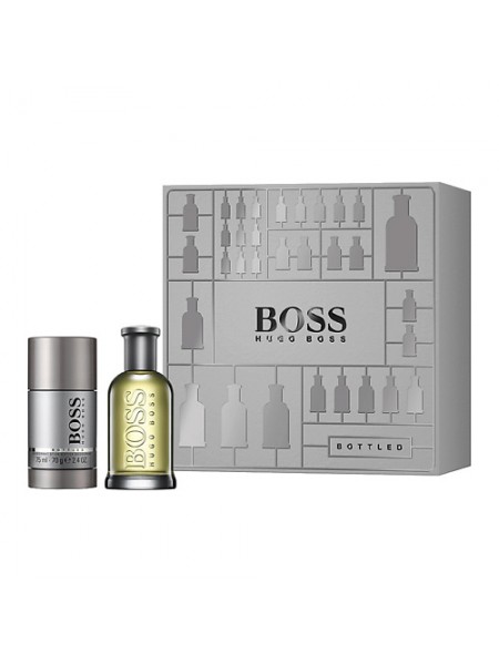 Hugo Boss Bottled № 6 Подарочный набор (туалетная вода 50 мл + стиковый дезодорант 75 мл)