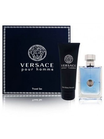 Versace Pour Homme Подарочный набор (туалетная вода 100 мл + гель для душа 150 мл)