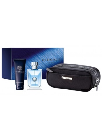 Versace Pour Homme Подарочный набор (туалетная вода 100 мл + гель для душа 100 мл + сумка)