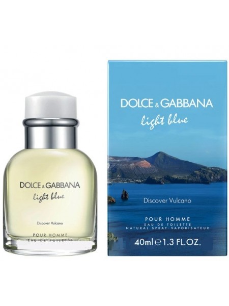D&G Light Blue Discover Vulcano Pour Homme туалетная вода 40 мл