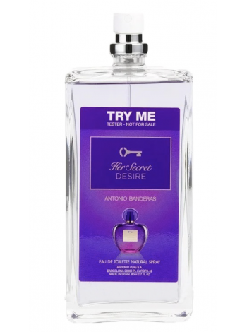 Antonio Banderas Her Secret Desire Try Me тестер (туалетная вода) 80 мл